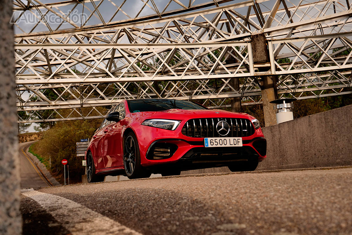 Probamos el Mercedes A45s AMG, una bomba de 422 CV